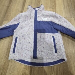 The North Face Girls Mashup Snap Fleece Jacket/Coat